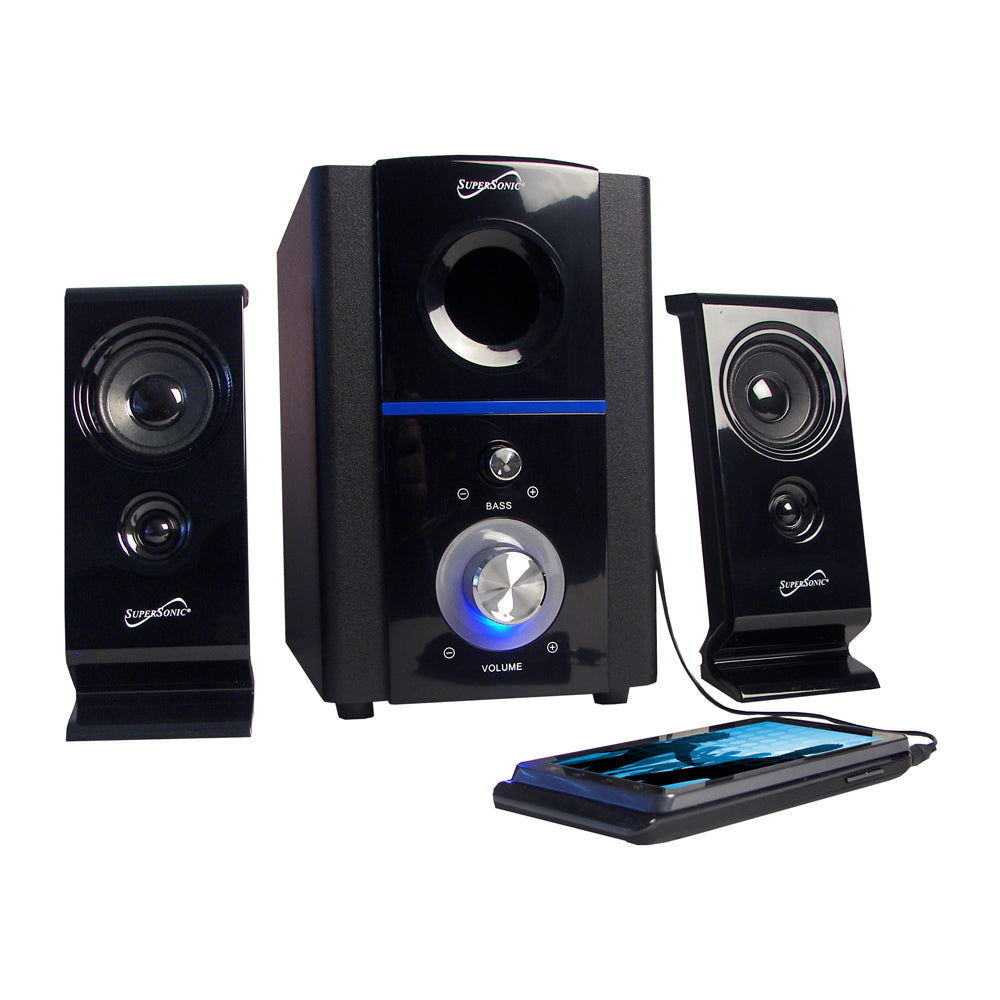 2.1 multimedia store speakers with bluetooth