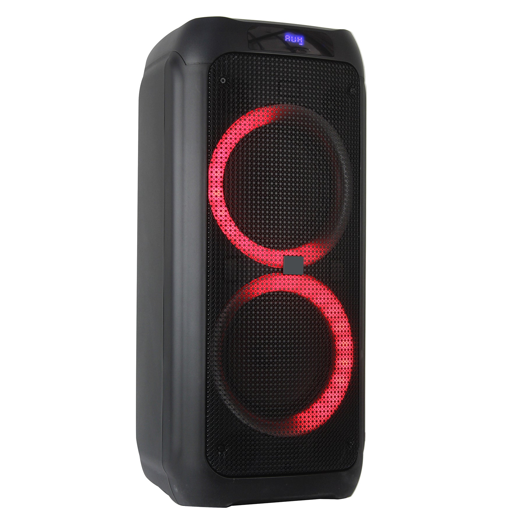 2x 8” Portable Bluetooth® Speaker with Light Show – Supersonic Inc