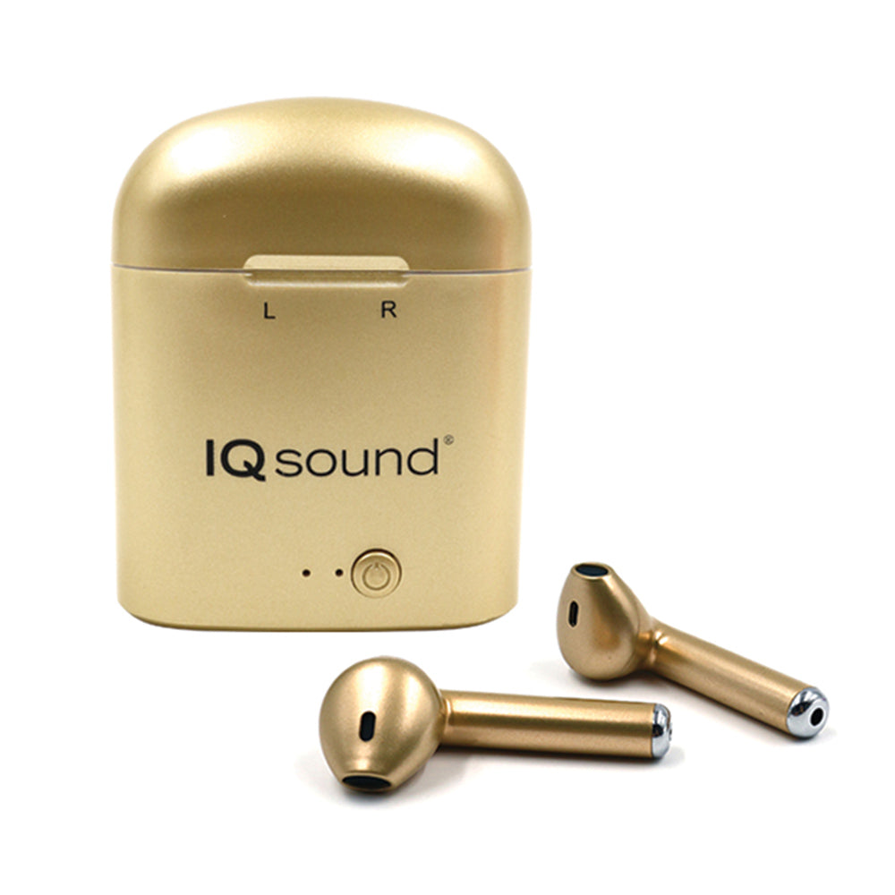 Gold discount wireless earbuds